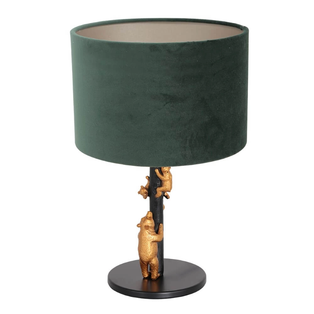 Design schemerlamp Animaux met groen velvet Steinhauer 8712746151893