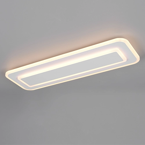 Moderne plafondlamp Riva wit 60cm