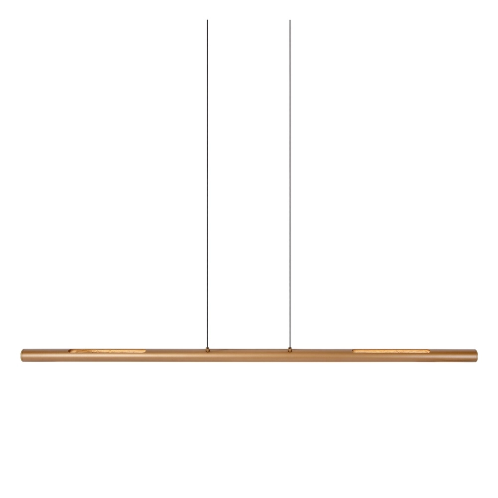 Strakke hanglamp Griffith brons 140cm Premium by Lucide 5411212241931