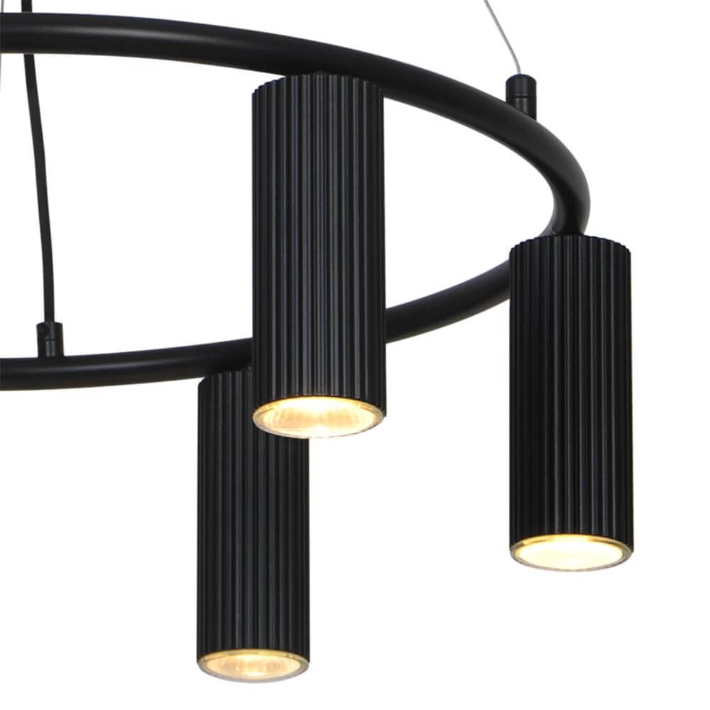 Design hanglamp Vico zwart 6-lichts Nordlux 5704924024481