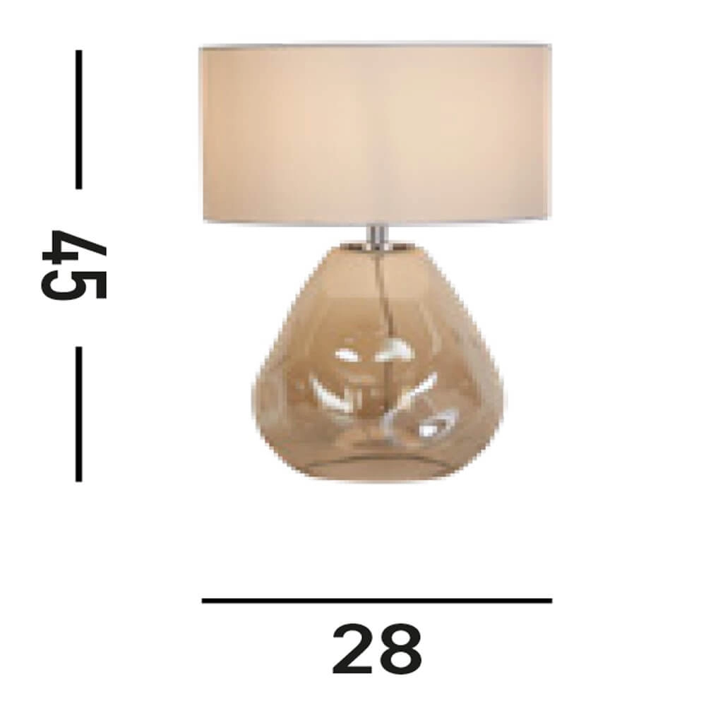 Schemerlamp Devon met kap Searchlight 5053423273280