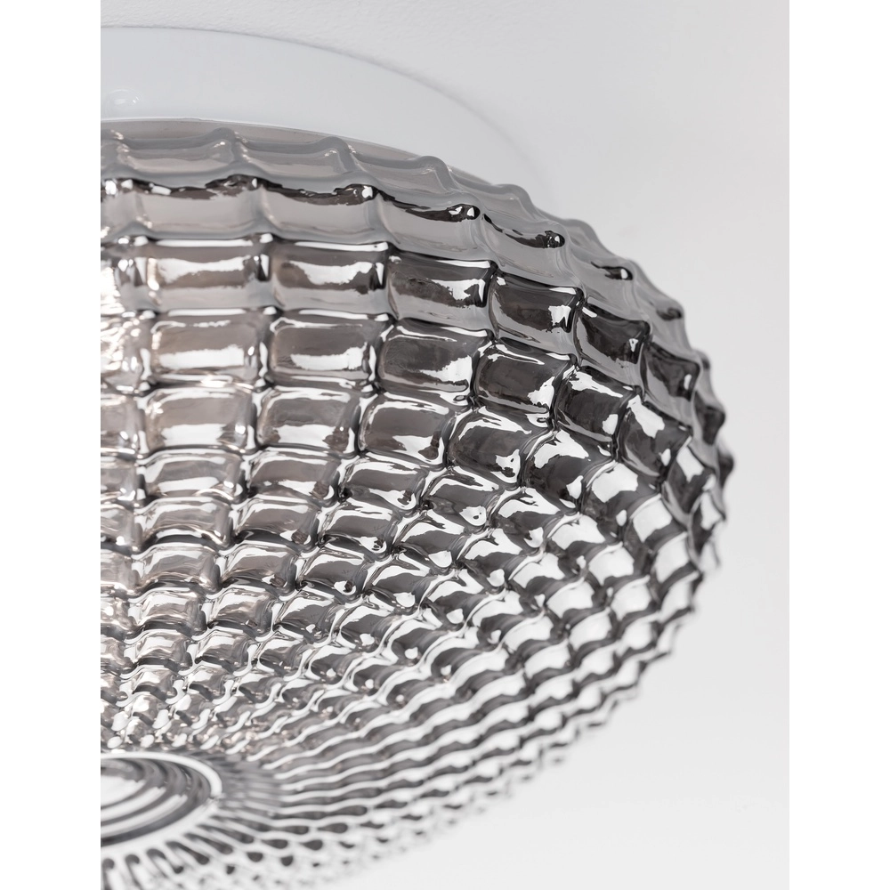 Plafondlamp Clam smoke glas Lyora 5212017419446