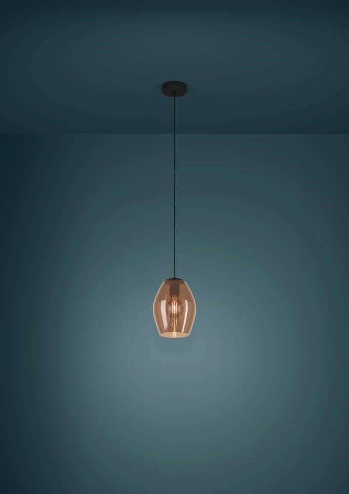 Hanglamp amberglas Estanys 1 Ø 19cm Stars of Light 9008606235933