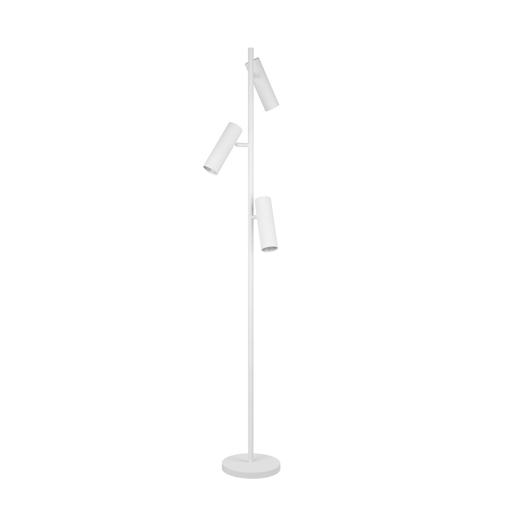 Design vloerlamp Soka wit Trio 4017807658637