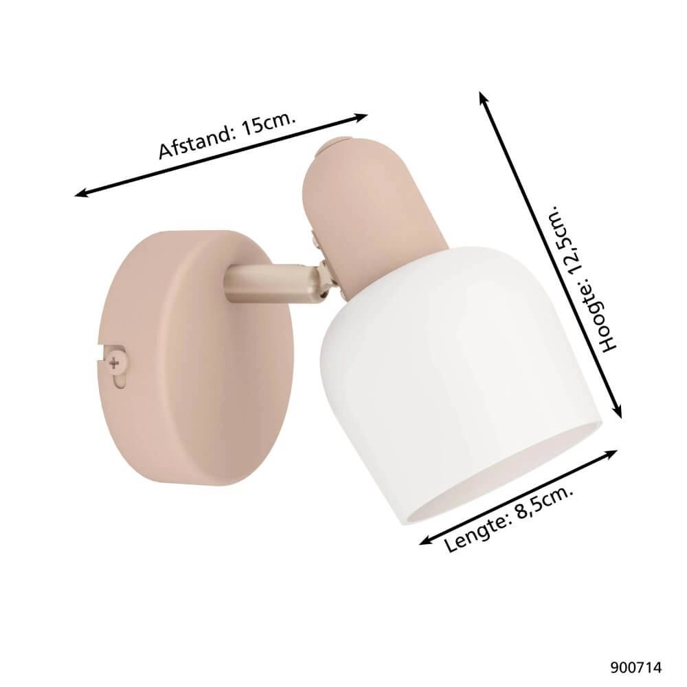 Japandi wandlampje Corato Eglo 9008606262113