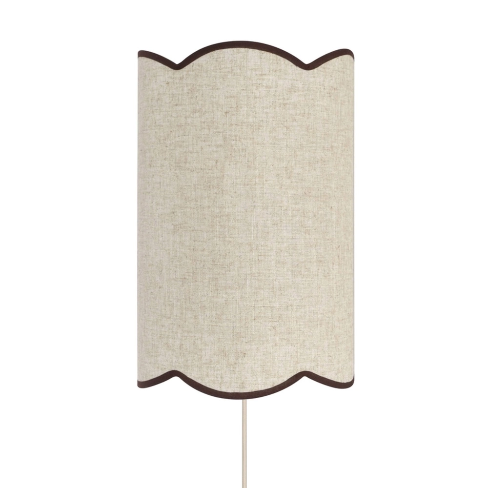 Wandlamp Vyana bruin 40cm