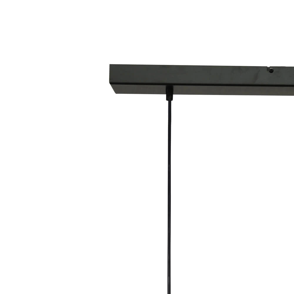 Glazen hanglamp Lava 3x smoke glas Ø 22,5cm Masterlight 8718121286037