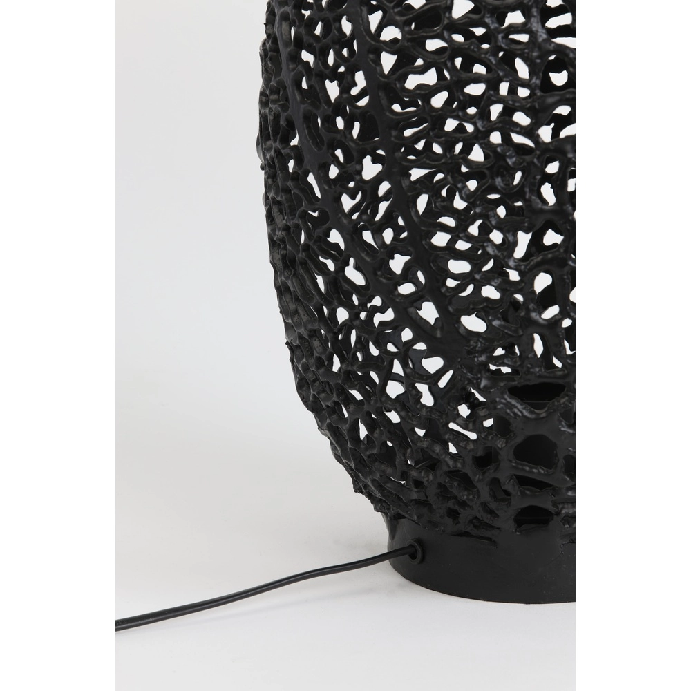 Design tafellamp Sinula Ø 24cm - zwart Light & Living 8717807614492