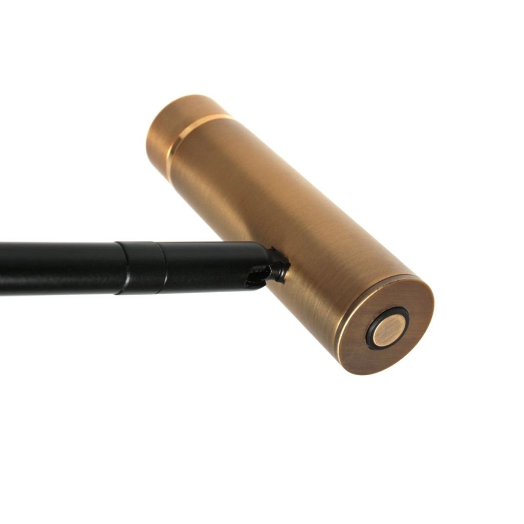 Vloerlamp Lumo zwart met goud Steinhauer 8712746184631