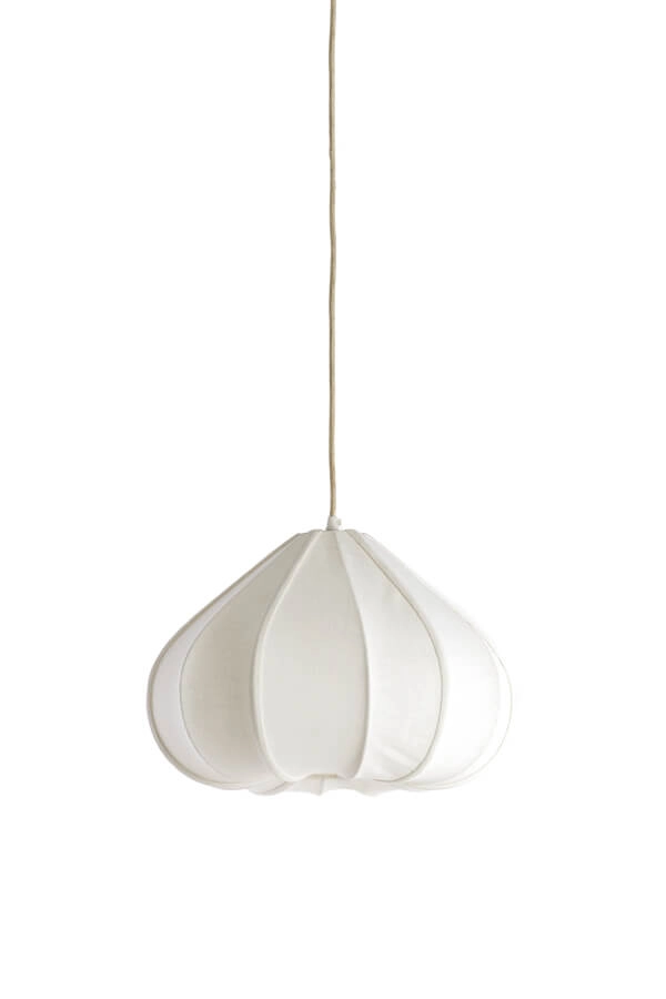 Witte hanglamp Zubeda Ø 38,5cm Light & Living 8717807706616
