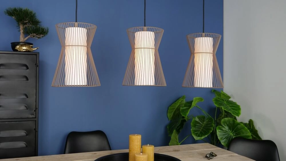 3-lichts hanglamp Maseta goud Eglo 9002759996369