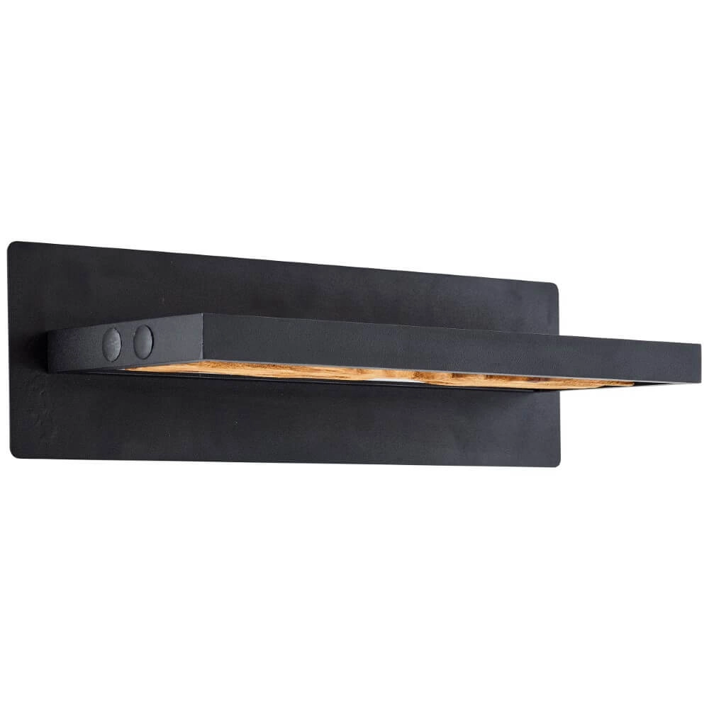 Led bedlampje Chaumont met hout Brilliant 4004353411779