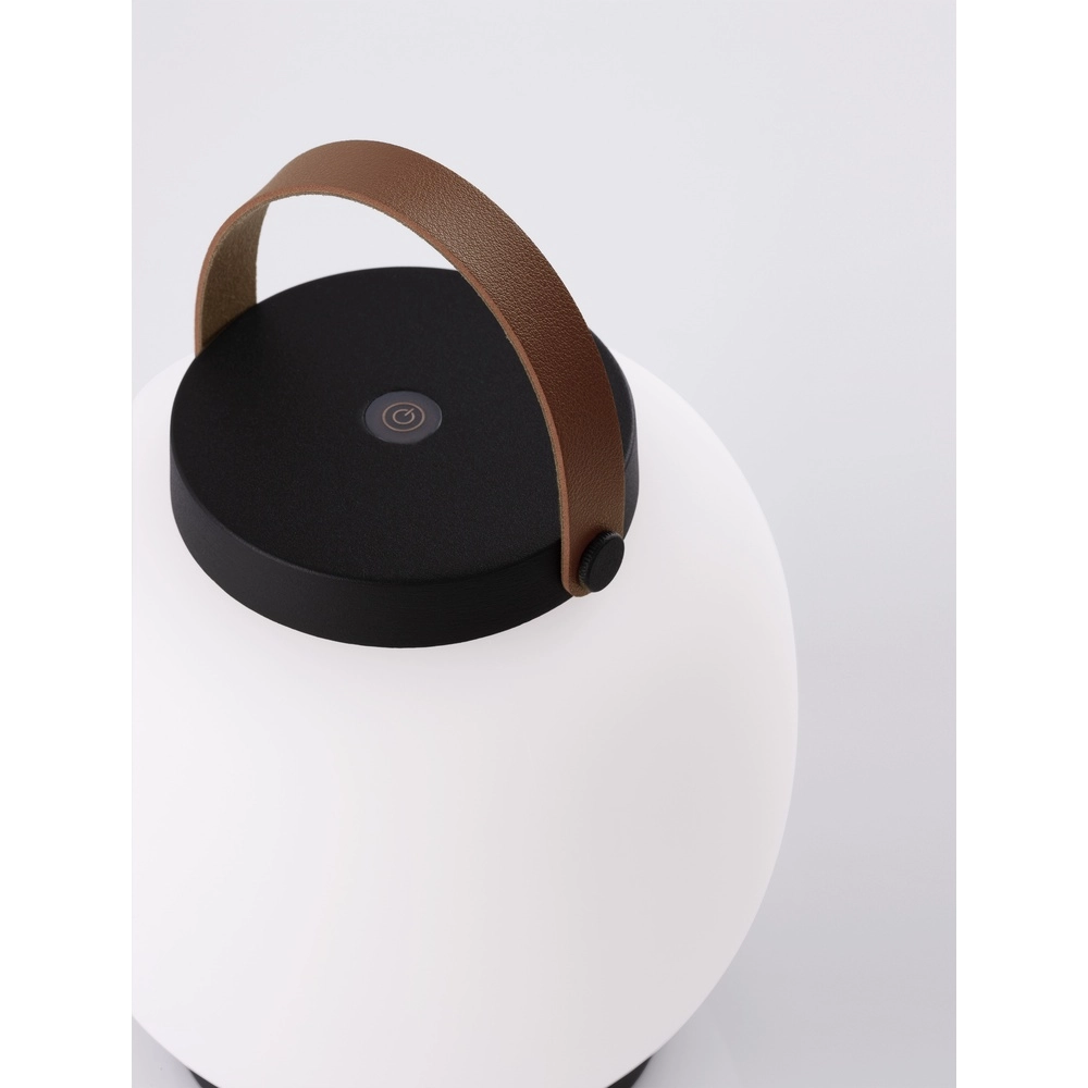 Rechargeable table lamp Jigra anthracite with white Lyora 5212017434876