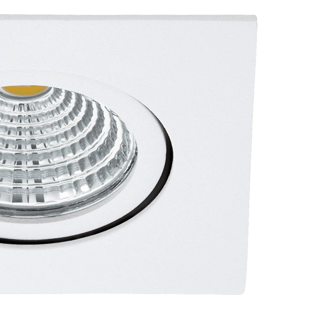 Richtbare led spot Saliceto vierkant - 6w - 4000K wit Eglo 9002759983062