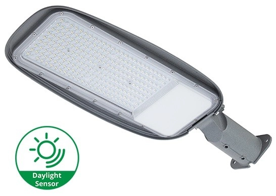 Straatlamp Stratos 100W - 4000K - 12000 lumen - schemersensor Lyora 8720999809836