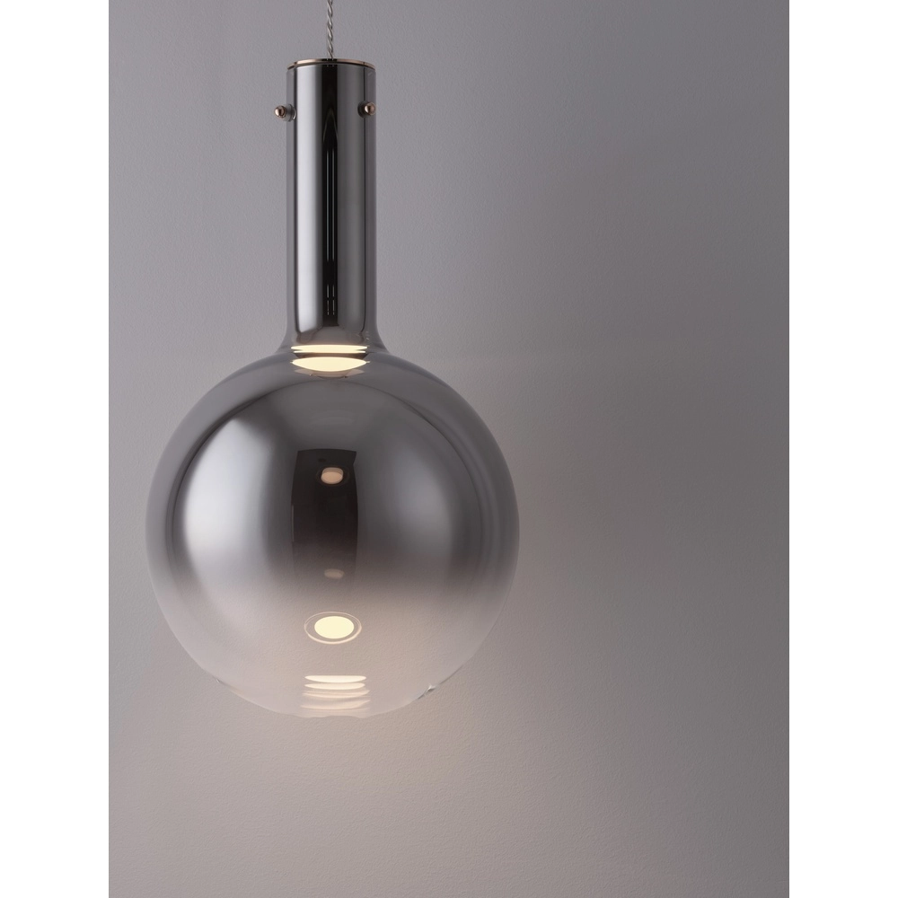 Pendant lamp Nostos smoke glass Lyora 5212017449030