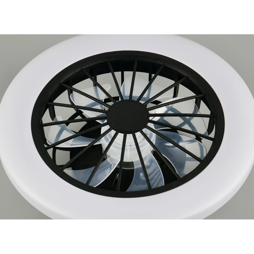 Plafondventilator Rotsund zwart Ø 38cm Trio 4017807693164