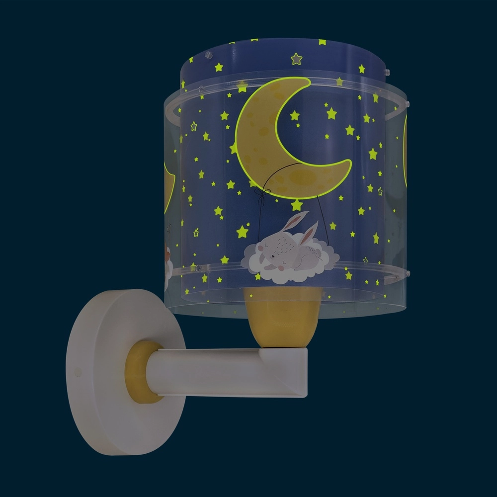 Kinderkamer wandlamp Moon Dreams blauw Dalber 8420406766393