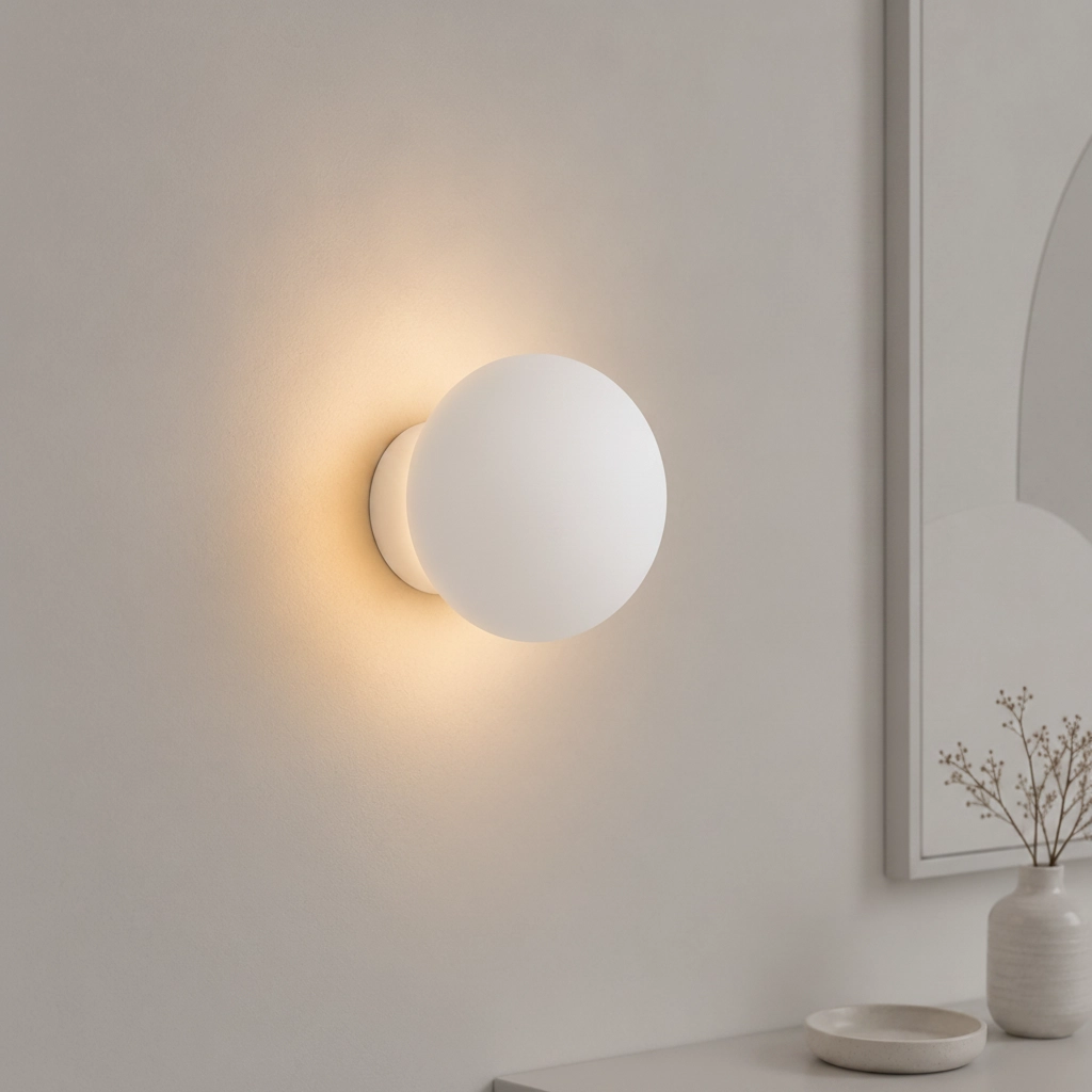 Design wandlamp Netune wit