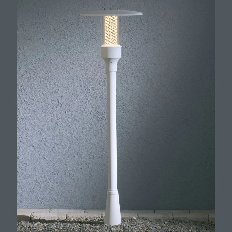 Staande design lamp Nova 118 118cm mat wit KonstSmide 7318304052506