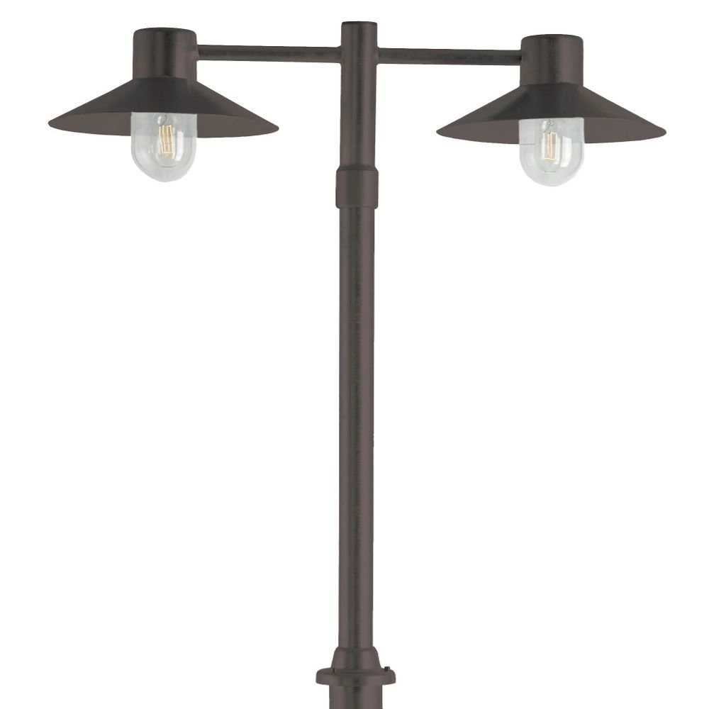 Klassieke buitenlantaarn Selva 2-lichts zwart Franssen 7042892750062