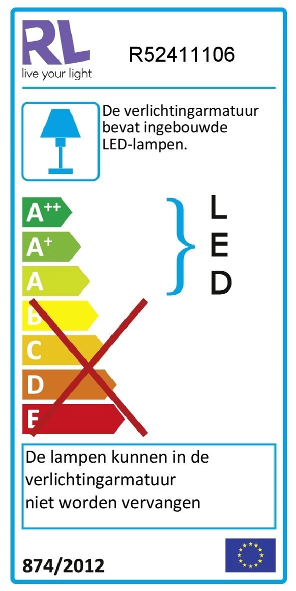 Bureaulamp Rennes metaalgrijs Trio 4017807267990