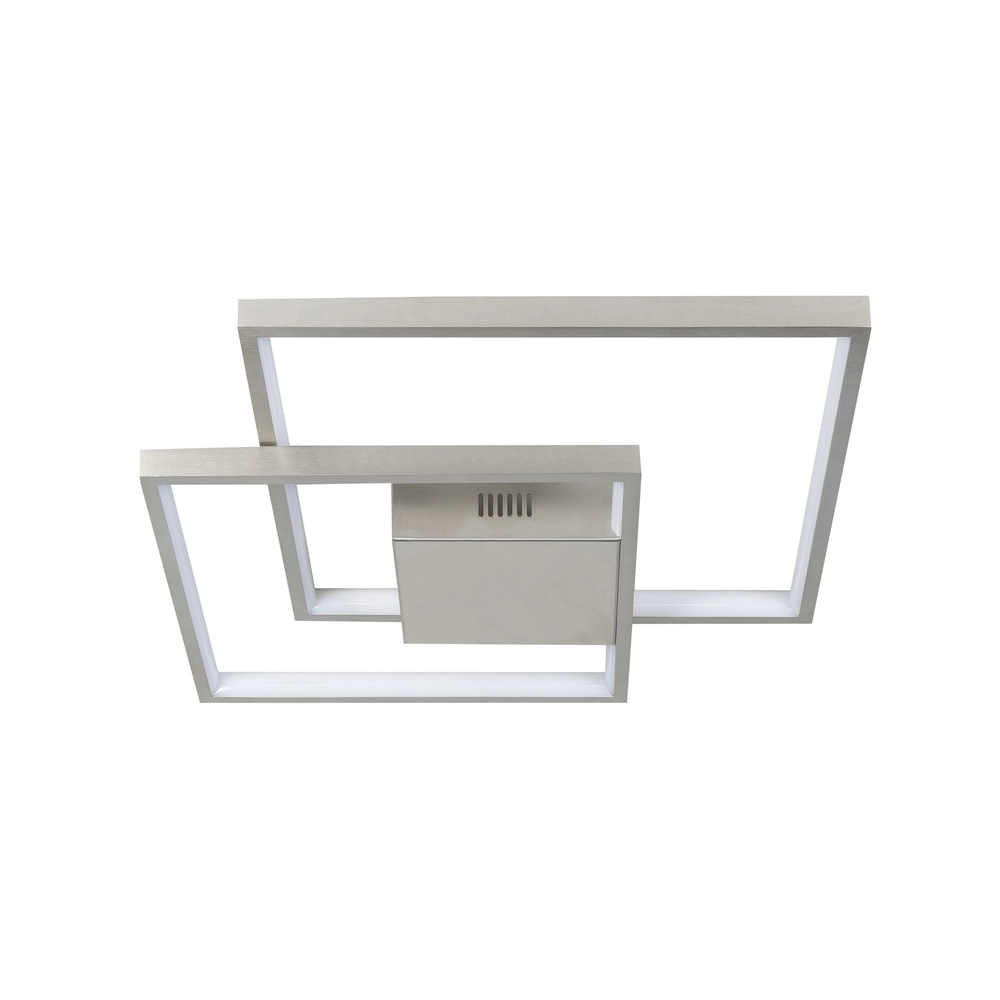 Design plafondlamp Piazza nikkel 42 x 41cm