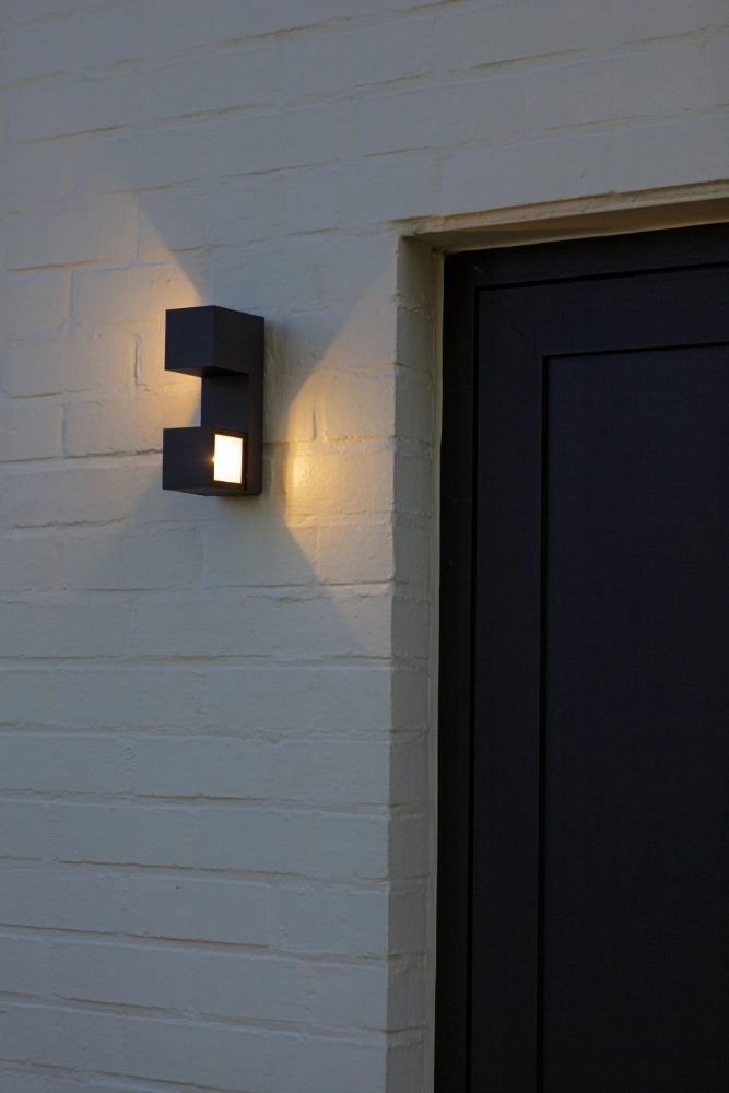 Design wandlamp Fari grijs Lutec 6939412018249