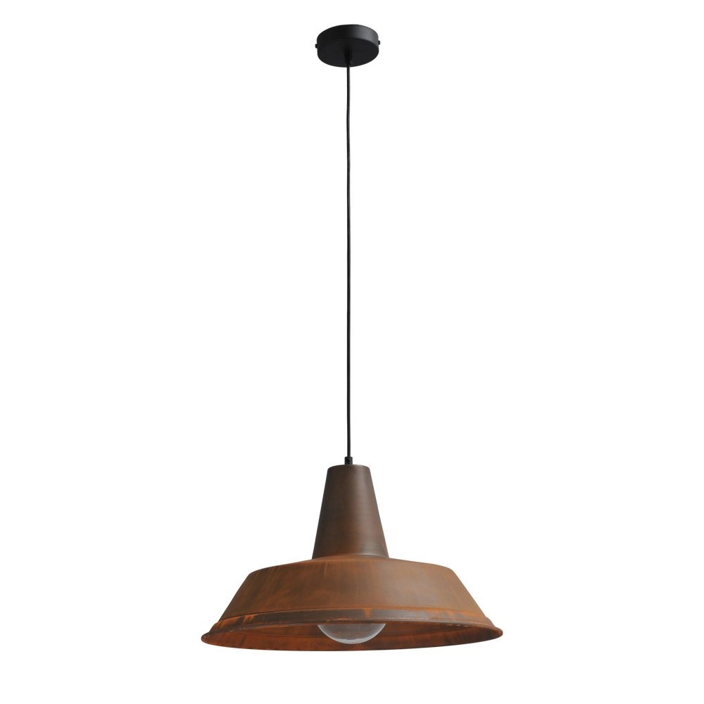 Stoere hanglamp roest Industria 45 Masterlight 8718121237749