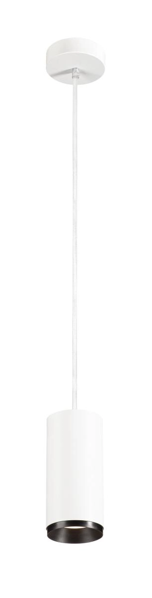 Hanglamp Numinos M wit/zwart 4000K - 60gr