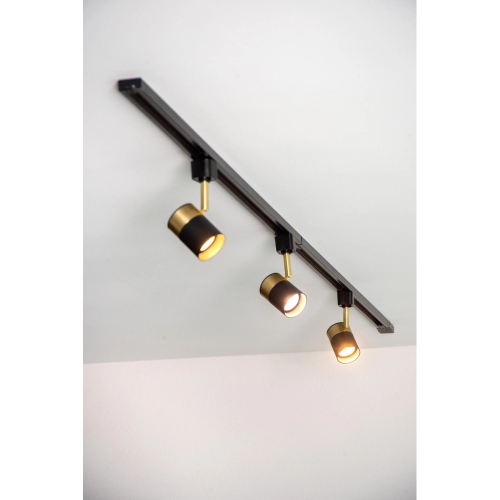 Railspot Track Floris 1-fase zwart Lucide 5411212093332
