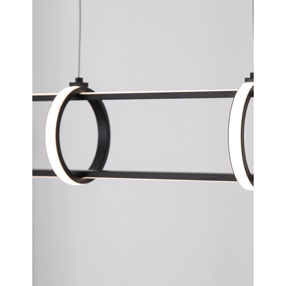 Design hanglamp Arte langwerpig zwart Lyora 5212017426062