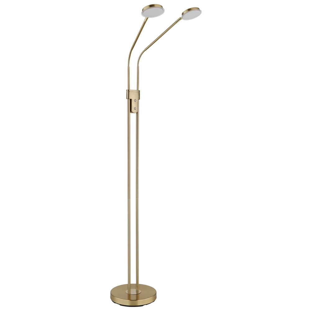 Leeslamp dubbel Silvio goud Globo 9007371589364