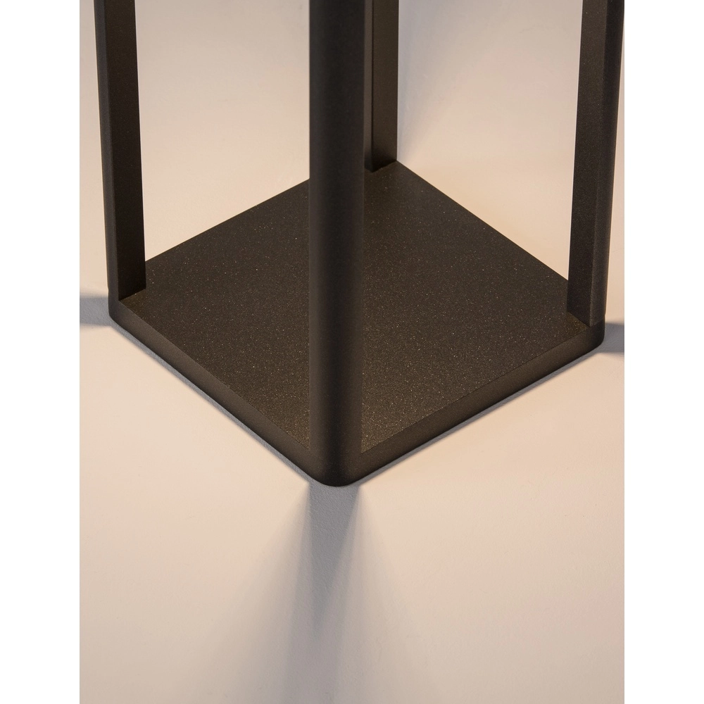 Strakke tafellamp Figi antraciet 35cm Lyora 5212017428677