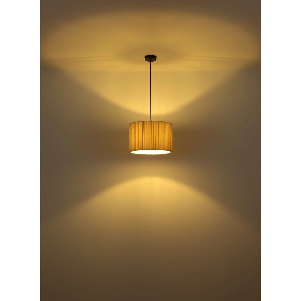 Hanglamp Page Ø 38cm wit met zwart Globo 9007371533596