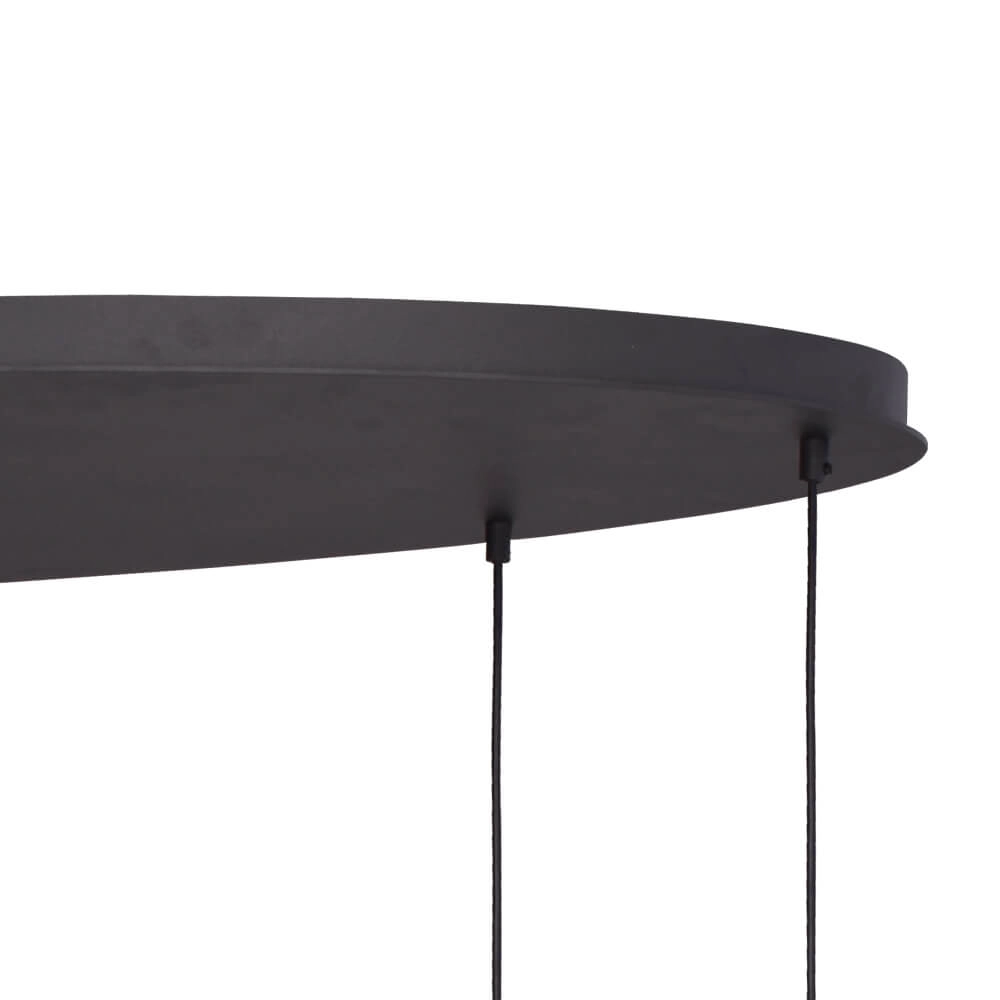 Hanglamp Lava Oval 8x smoke glas Masterlight 8718121290195