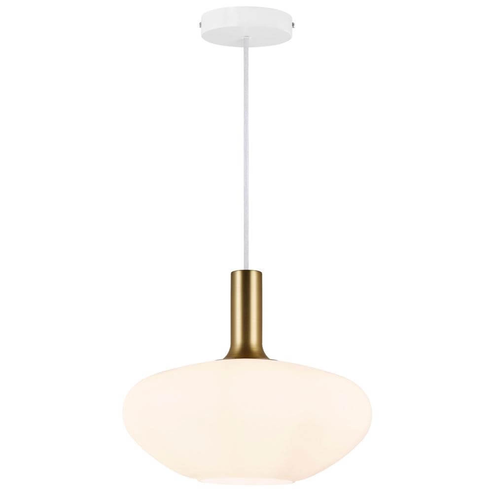 Glazen hanglamp Alton Ø 35cm wit Nordlux 5704924000355