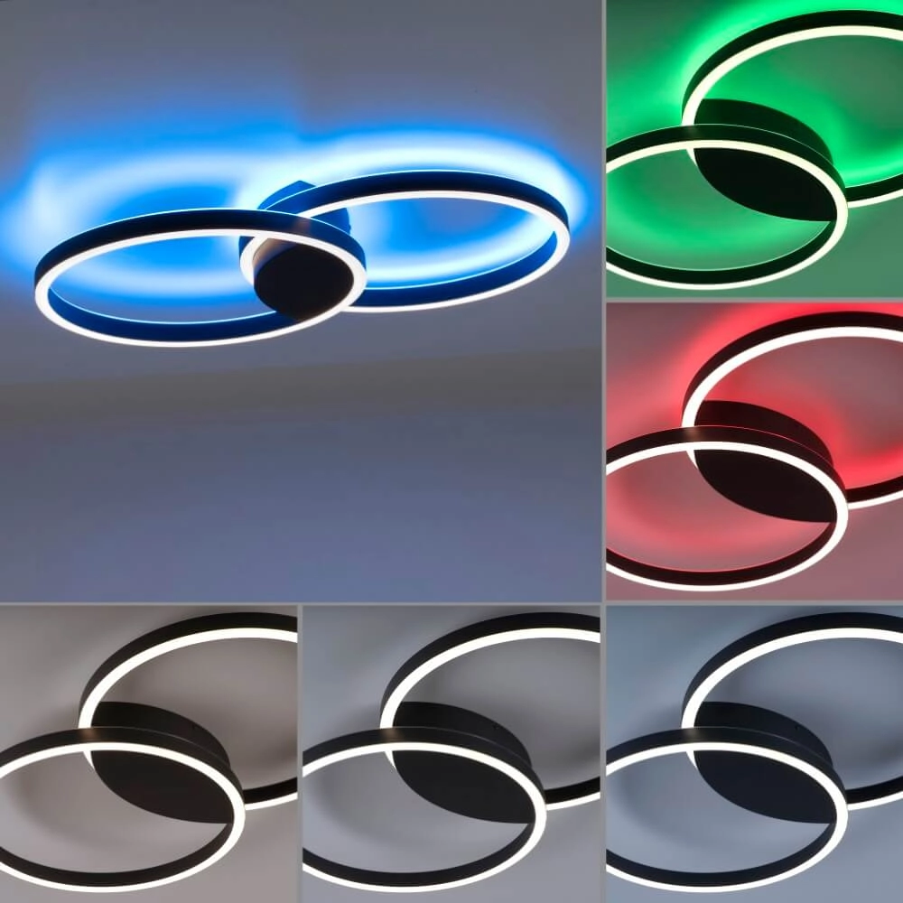 Design plafondlamp Q-Marko rond Paul Neuhaus 4012248366615