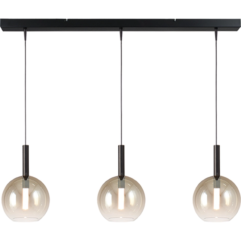 3L hanglamp Ø 17cm Lido Ball met gold-fading glas