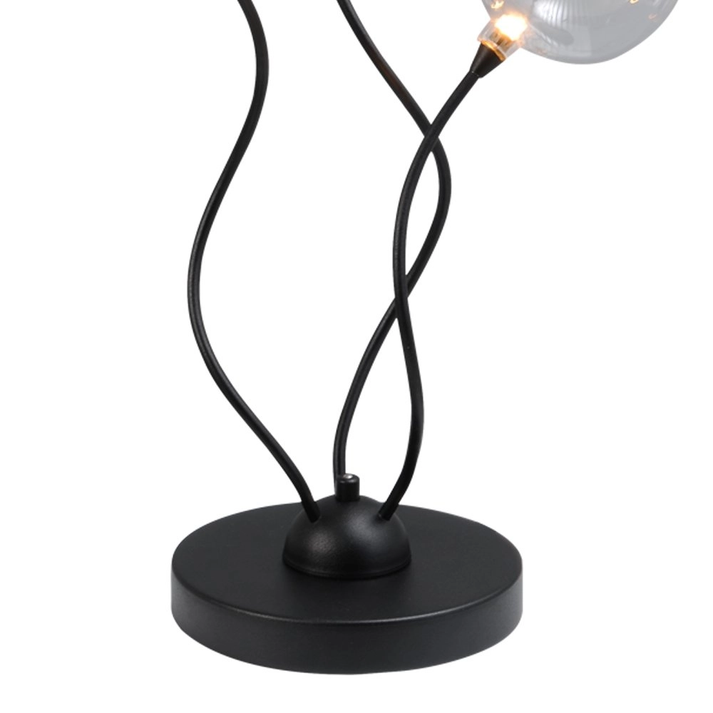 Tafellamp Gio 3-lichts zwart Masterlight 8718121182117