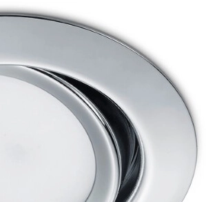 Led inbouwspot Rila 5w - 3000K - 8,2cm zilvergrijs Trio 4017807376463