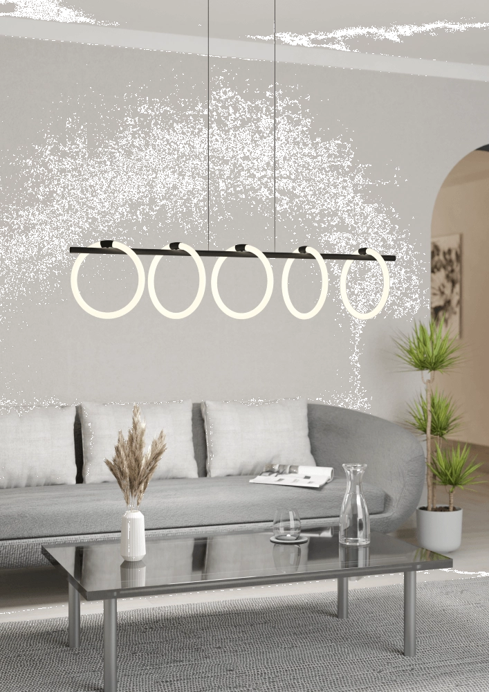 Moderne hanglamp Caranacoa 5-lichts Eglo 9008606244652