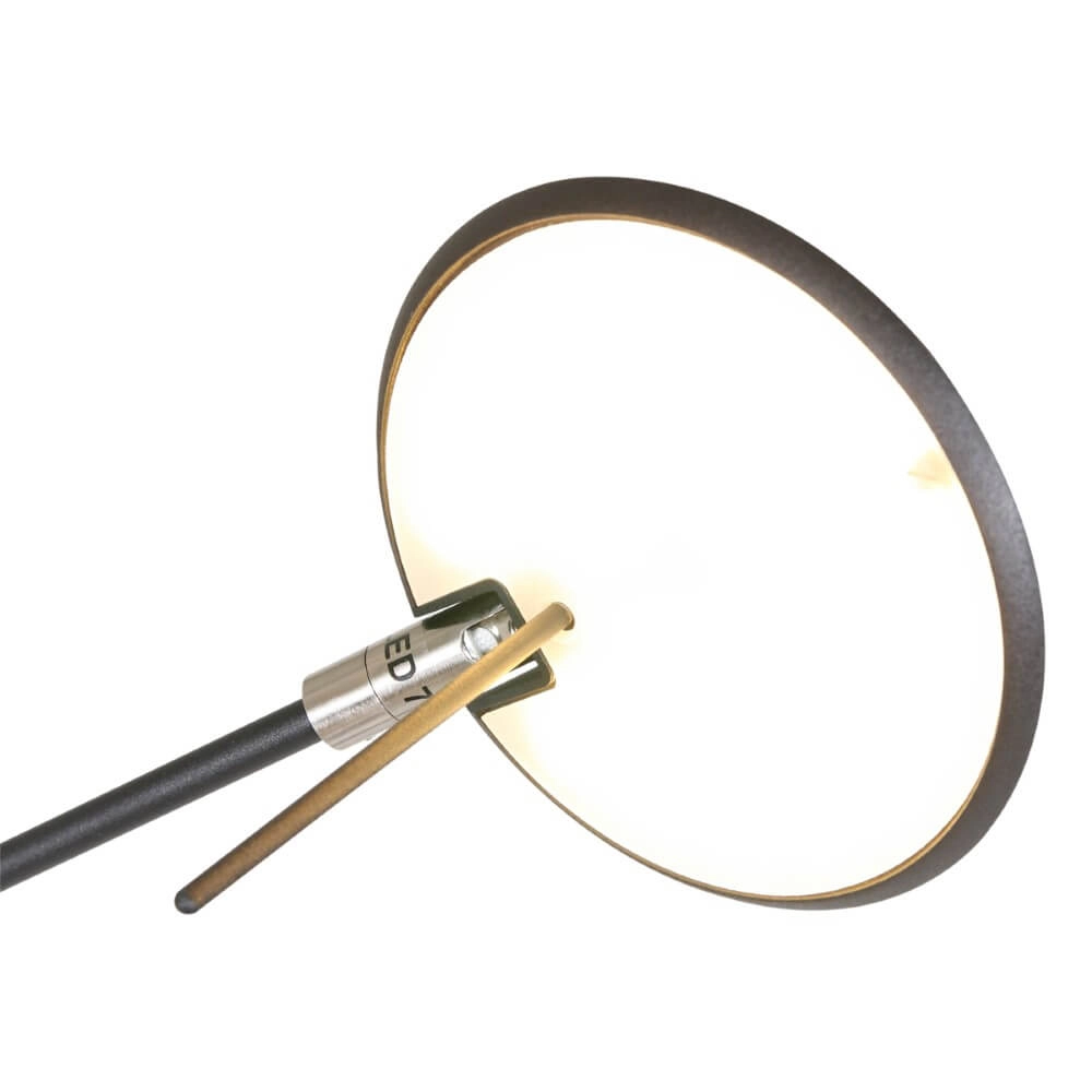 Zwarte leeslamp Zodiac LED Steinhauer 8712746127270