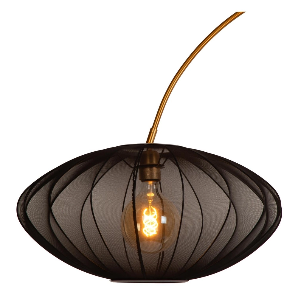 Booglamp Corina zwart Lucide 5411212032065