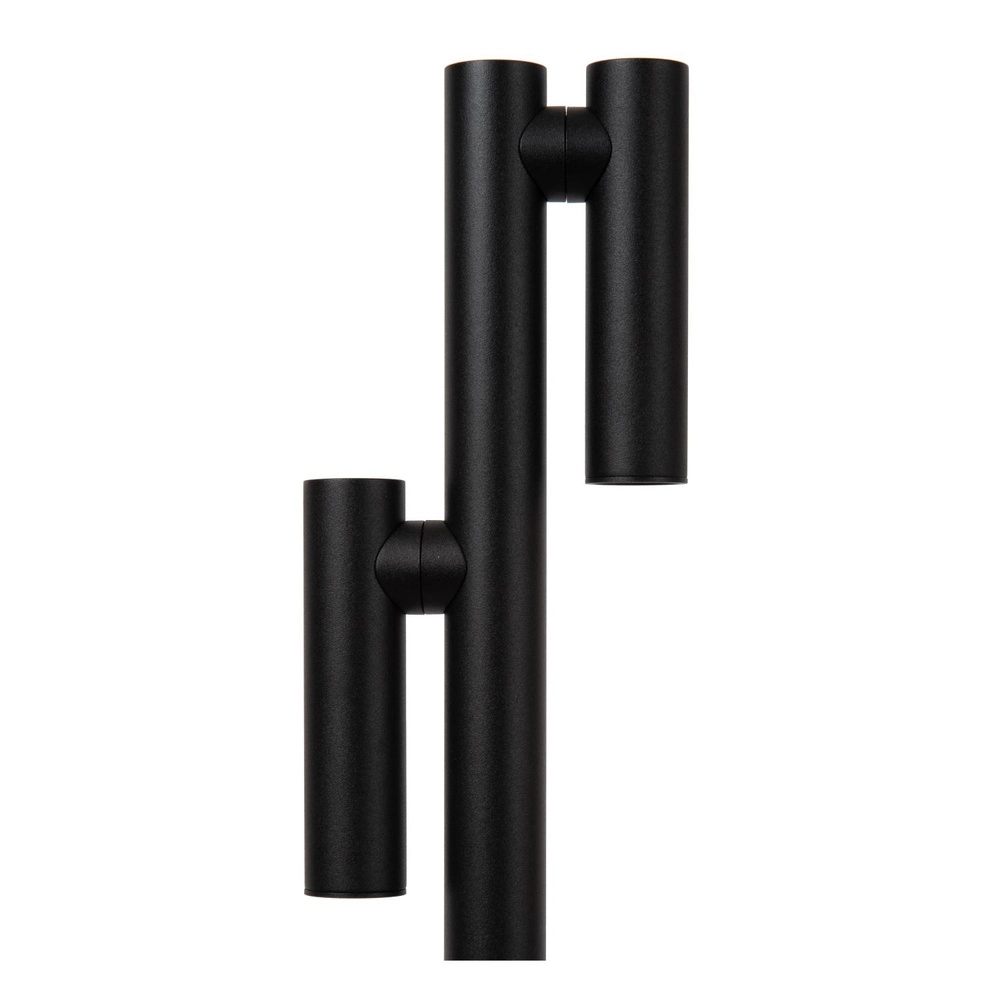 Oplaadbare leeslamp Antrim 2-lichts zwart IP54 Lucide 5411212272270