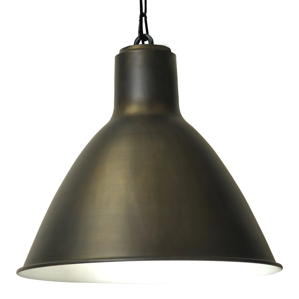 Landelijke industrie hanglamp Industria 58 antraciet koper Masterlight 8718121237527