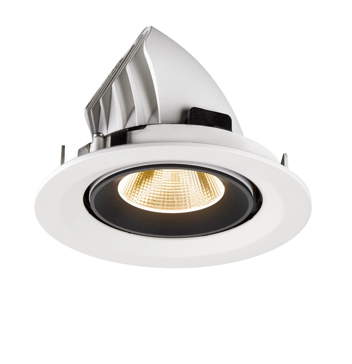 Inbouwspot Numinos Gimble M wit/zwart 2700K - 20gr SLV 4024163312042