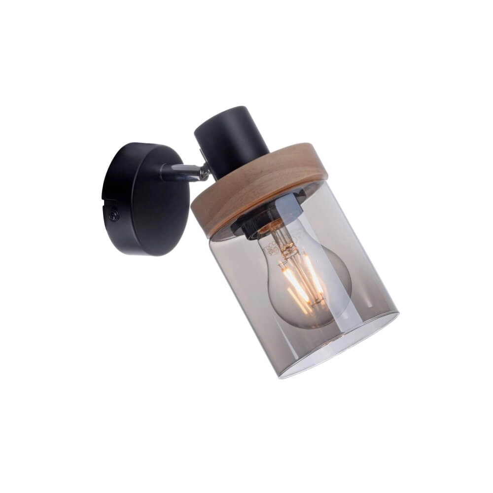 Wandlamp Pasqual zwart Just Light 4043689986100