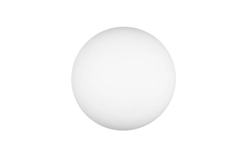 Plafondlamp Fomento Ø 30cm - messing met wit glas Trio 4017807616194