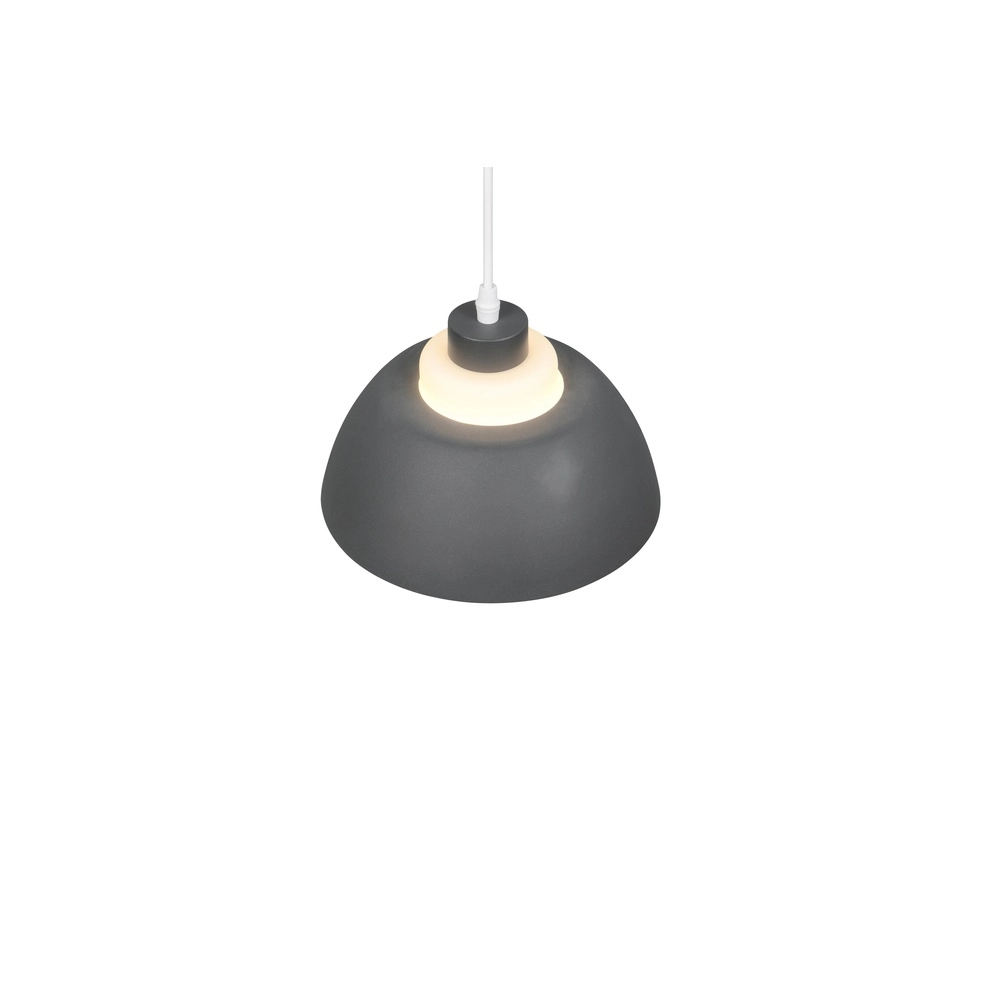 Design hanglamp Tilos antraciet Ø 23cm Trio 4017807682403